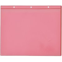 Magnettaschen, DIN A4 quer, Einschub seitlich, 50 Stk/VE, rot Magnettaschen, DIN A4 quer, Einschub seitlich, 50 Stk/VE, rot von Jungheinrich PROFISHOP