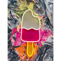 Led Neon Eiscreme - Wanddekoration Gelateria Deko von FunCraftGoods