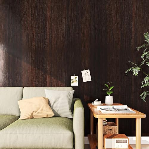 FunStick 90CM×5M Klebefolie Möbel Holzoptik Vintage Holztapete Selbstklebend Dunkel Wohnzimmer Badezimmer Wasserdicht Möbelfolie Holz Küchenschrank Kommode Küchenfolie Selbstklebend Klebefolie Küche FunStick 90CM×5M Klebefolie Möbel Holzoptik Vintage Holztapete Selbstklebend Dunkel Wohnzimmer Badezimmer Wasserdicht Möbelfolie Holz Küchenschrank Kommode Küchenfolie Selbstklebend Klebefolie Küche von FunStick