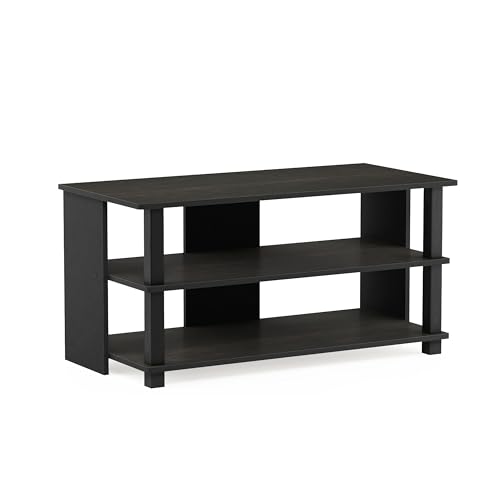 Furinno Sully TV-Regal, holz, Espresso/Schwarz, 39.5 x 79.98 x 40 cm von Furinno