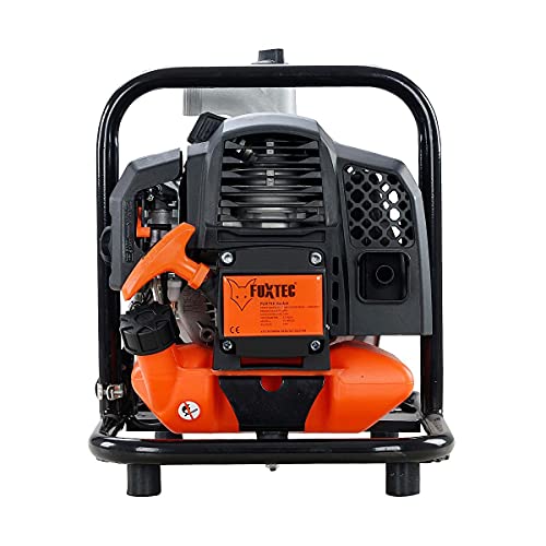 FUXTEC Benzin Wasserpumpe FX-WP152 mit 15.000 l Fördermenge und max. Förderhöhe 35 m Gartenpumpe Teichpumpe von Fuxtec