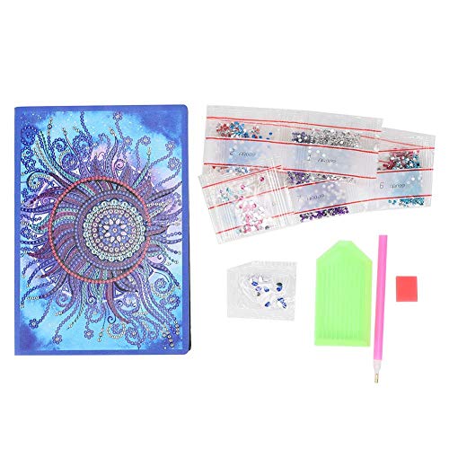 5D Diamond Painting Notizbuch-Kit DIY Buntes speziell geformtes Diamant-Stick-Tagebuch von Fydun