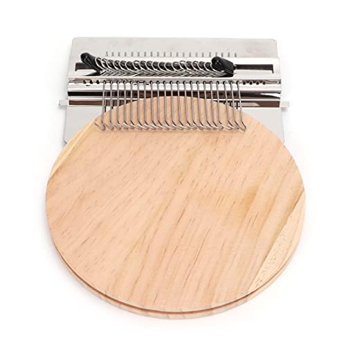 Fyearfly Stopfmaschine Webstuhl-Kit, Mini-Stopfmaschine aus Holz, Flicken, kleine Strickmaschine, Speedweve-Typ, Webwerkzeug für Kinder, Reparatur, Teppich, Socken, Kleidung(21 Hooks) von Fyearfly