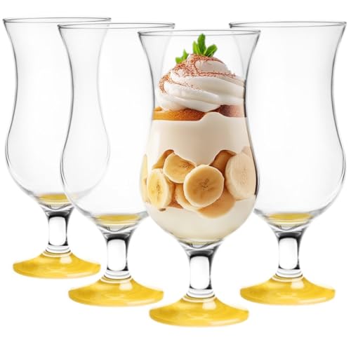 Glasmark Krosno Gläser Cocktailgläser Set Longdrink Cocktail Gin Bier Wasser Longdrinkgläser Cocktailgläser Trinkglas Wasserglas Glas Smoothie Dessert Spülmaschinenfest Gelb 4 x 420ml Glasmark Krosno Gläser Cocktailgläser Set Longdrink Cocktail Gin Bier Wasser Longdrinkgläser Cocktailgläser Trinkglas Wasserglas Glas Smoothie Dessert Spülmaschinenfest Gelb 4 x 420ml von Glasmark KROSNO 1992