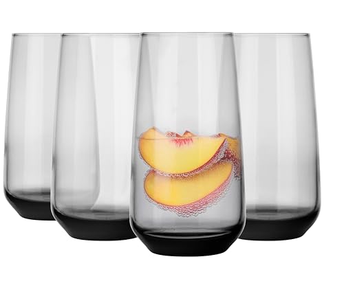 Glasmark Krosno Wassergläser Gläser Trinkgläser Set Longdrink Cocktail Gin Wasser Saft Longdrinkgläser Cocktailgläser Trinkglas Wasserglas Spülmaschinenfest Transparent 4 x 430 ml Glasmark Krosno Wassergläser Gläser Trinkgläser Set Longdrink Cocktail Gin Wasser Saft Longdrinkgläser Cocktailgläser Trinkglas Wasserglas Spülmaschinenfest Transparent 4 x 430 ml von Glasmark KROSNO 1992