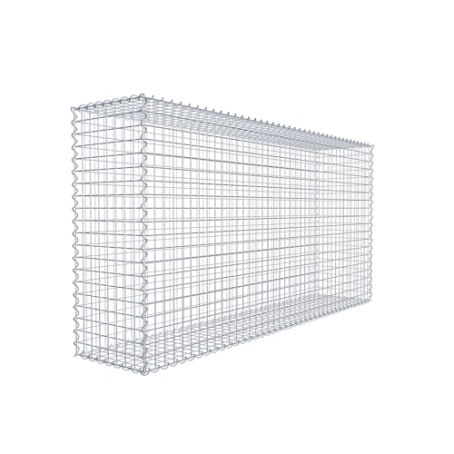 GABIONA - Gabione 200 x 100 x 40 cm - Verzinkter Gabionenkorb für Steine ab 32 mm Körnung - Maschenweite 5x5 cm - Wetterfest GABIONA - Gabione 200 x 100 x 40 cm - Verzinkter Gabionenkorb für Steine ab 32 mm Körnung - Maschenweite 5x5 cm - Wetterfest von Gabiona