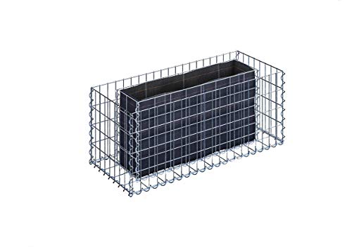 Gabiona | Gabionen-Hochbeet LxHxB: 100x40x40 cm | Eckiger Steinkorb als Pflanzkübel für den Garten | Maschenweite 5x10 cm Gabiona | Gabionen-Hochbeet LxHxB: 100x40x40 cm | Eckiger Steinkorb als Pflanzkübel für den Garten | Maschenweite 5x10 cm von GABIONA