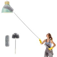 Teleskop-Mikrofaser-Spinnennetz-Staubwedel – hohe Deckenbürste – kratzfest – waschbar, faltbar – 250 cm – Haushaltsreinigungswerkzeuge – Dunkelgrau Teleskop-Mikrofaser-Spinnennetz-Staubwedel – hohe Deckenbürste – kratzfest – waschbar, faltbar – 250 cm – Haushaltsreinigungswerkzeuge – Dunkelgrau von GABRIELLE
