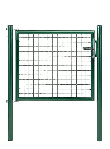 Alberts 600037 Wellengitter-Einzeltor | verschiedene Breiten und Höhen | grün | Breite 100 cm | Höhe 75 cm von Alberts