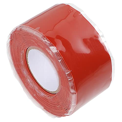 GALPADA Wasserdichtes Dichtband Selbstklebendes Reparaturband für Rohre Rot für Notfall und Routinewartung Hohe Beständigkeit gegen Witterungseinflüsse und Druck GALPADA Wasserdichtes Dichtband Selbstklebendes Reparaturband für Rohre Rot für Notfall und Routinewartung Hohe Beständigkeit gegen Witterungseinflüsse und Druck von GALPADA