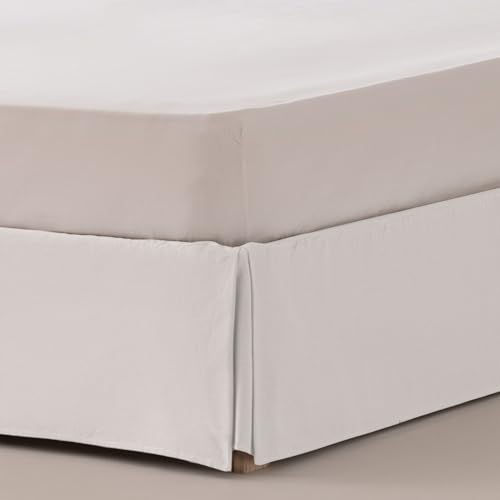 Abdeckung für Boxspringbetten, 160 x 190 / 200 cm, Bettgestell, 160 cm, Weiß von GAMUSI