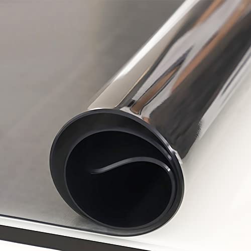 2mm Dick Transparente Tischdecken Tischfolie 60x200cm PVC Glasklar Folie Tischschutz Wasserdicht Tischschutzfolie Fettdicht,Für Esstisch Couchtisch Und Schreibtisch,Matte Texture Black,Rechteck von GYUEZX