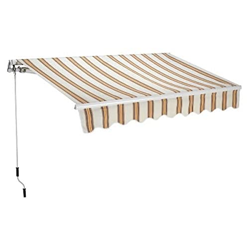 GARDEN friend T1372011/C, Vorhang Quadra, Tiefe 200 cm, Länge 250 cm, Beige von Linea Garden Friend