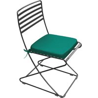 Resol Palma Outdoor-Ersatzstuhl-Sitzpolster mit sicheren Bändern, 40x40x5 cm wasserabweisendes Stuhl-Sitzkissen, langlebiges und bequemes von GARDENISTA