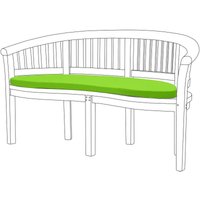 Gardenista - Outdoor Banana 2-Sitzer-Bank-Sitzkissen, 138x50x5 cm wasserabweisende Bank-Sitzauflage, langlebige und leichte Gartenbank-Sitzpolsterung von GARDENISTA