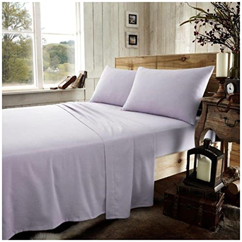 GC GAVENO CAVAILIA Hochwertiges, unifarbenes Biber-Spannbettlaken, luxuriös, 100% gebürstete Baumwolle, pflegeleicht, weich und gemütlich, Lila, Super-King-Size-Bett GC GAVENO CAVAILIA Hochwertiges, unifarbenes Biber-Spannbettlaken, luxuriös, 100% gebürstete Baumwolle, pflegeleicht, weich und gemütlich, Lila, Super-King-Size-Bett von GC GAVENO CAVAILIA