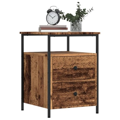 GCHDHAPB Home-Tische, Nachttische, Nachttisch, altes Holz, 44 x 45 x 60 cm, Holzwerkstoff GCHDHAPB Home-Tische, Nachttische, Nachttisch, altes Holz, 44 x 45 x 60 cm, Holzwerkstoff von GCHDHAPB