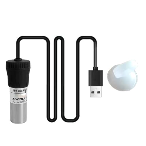 5 W USB Aquarium Heizung, Aquarium Temperaturregler mit LED-Anzeige，Externer Temperaturregler Aquarium heizstab mit Eingebautem Thermometer für 0.5-1 Liter Tank，für Salzwasser und Süßwasser Aquariu von GERUI