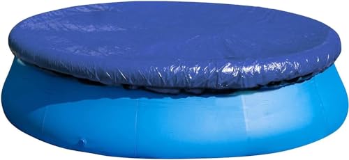 457CM Rund Pool Abdeckplane - Schwimmbad Poolabdeckung - Round Swimming Pool Cover - Abdeckplane Plane Schutzplane Winddicht Regenfest Staubdicht,Blau von GIONAR