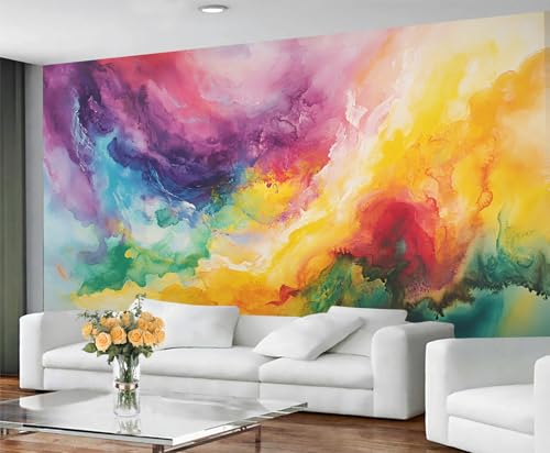 GIVLWF Tapete – bunte Heimdekoration und Wandbild, selbstklebende Tapete für Wohnzimmer, abstrakte Textur, nordisches modernes Schlafzimmer, abziehen und aufkleben GIVLWF Tapete – bunte Heimdekoration und Wandbild, selbstklebende Tapete für Wohnzimmer, abstrakte Textur, nordisches modernes Schlafzimmer, abziehen und aufkleben von GIVLWF