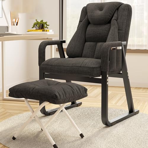 Lesesessel Loungesessel Stuhl Polstersessel Relaxsessel Moderner Liegestuhl Für Erwachsene Liegendes Flaches Sofa Lesestuhl Rückenlehne Anpassung Gemütlicher Stuhl Für Schlafzimmer Innen ( Color : /Bl von GIZNXBA