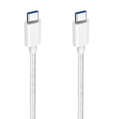 USB C auf USB C Kabel 2M,100W Ladekabel für Samsung Galaxy S24/S23 Ultra/S22 Ultra/S23 Plus/S21 S20,Note 10 20/Pixel 6 7,iPhone 15/15 Pro/15 Pro Max,iPad Pro 2021,USB Typ C 5A PD Schnellladekabel von GLNoblecable