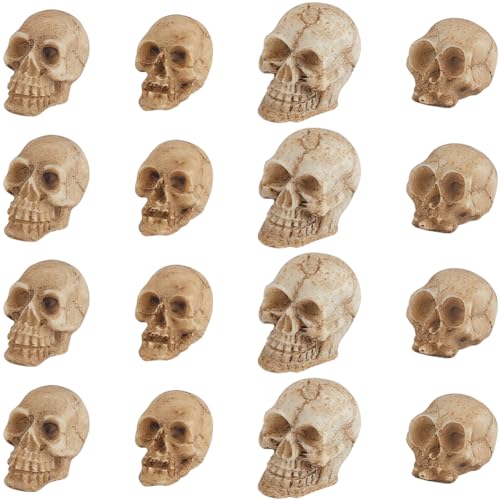 GORGECRAFT 2 Set 40 Mini Totenkopffiguren Aus Kunstharz Furchterregende Halloween Skelettkopfstatue Ornament Miniatur Kleine Totenköpfe Tischdekoration Mikro Landschaftsfigur Halloween Bar Heimdekor GORGECRAFT 2 Set 40 Mini Totenkopffiguren Aus Kunstharz Furchterregende Halloween Skelettkopfstatue Ornament Miniatur Kleine Totenköpfe Tischdekoration Mikro Landschaftsfigur Halloween Bar Heimdekor von GORGECRAFT