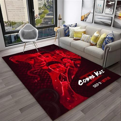 GOUDAQU Karate Hd Teppich Teppich, Geeignet Für Familie Wohnzimmer Schlafzimmer Schlafzimmer Sofa Türmatte Dekoration, Spielbereich Teppich rutschfeste Bodenmatte 120X180Cm von GOUDAQU