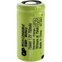 GP Batteries GPIND75AAHB Spezial-Akku 2/3 AA Flat-Top NiMH 1.2V 750 mAh von GP Batteries