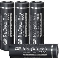 GP Batteries GPRCP200AA950C4 Mignon (AA)-Akku NiMH 2000 mAh 1.2V 4St. von GP Batteries
