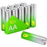 GP Batteries Super Mignon (AA)-Batterie Alkali-Mangan 1.5V 10St. von GP Batteries