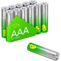 12 GP Batterien SUPER Micro AAA 1,5 V von GP