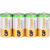 GP Batterien SUPER Baby C 1,5 V - 4 Stück von GP