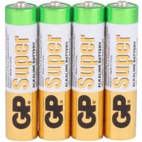 GP Batterien SUPER Micro AAA 1,5 V - 4 Stück von GP