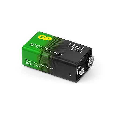 GP Batteries Ultra Plus 9V Block-Batterie Alkali-Mangan 9V 1St. von GP