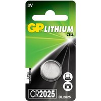 Lithium Batterien CR2025 / 01er Blister (0602025C1) - GP von GP