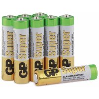 Micro-Batterie-Set super Alkaline 8 Stück - GP von GP