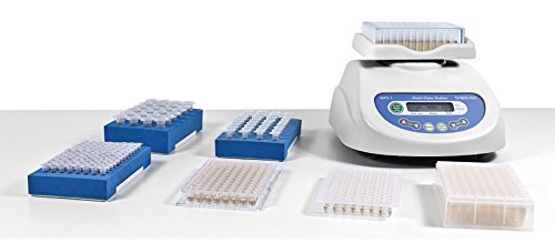 GRANT 144818 Adaptateur pour 96 microtubes 0,2 mL ou 12 barrettes de 8 tubes ou une plaque PCR 96 puits demi-jupe ou sans jupe von Labsystems