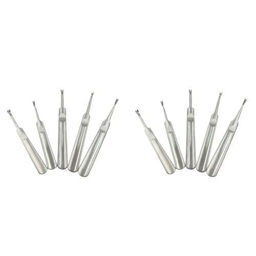 GREOHNMPAW 10 Stück U V-Förmige NäHte Groover Skiving Edge Beveler Leder Craft Leder DIY Tool Kit GREOHNMPAW 10 Stück U V-Förmige NäHte Groover Skiving Edge Beveler Leder Craft Leder DIY Tool Kit von GREOHNMPAW