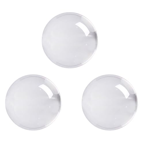 GREOHNMPAW 3X Transparente Farbe Glas Kristall Fotografie Requisiten Ball 60Mm GREOHNMPAW 3X Transparente Farbe Glas Kristall Fotografie Requisiten Ball 60Mm von GREOHNMPAW