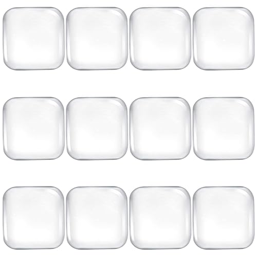 GUGUGO 12 Stück Türstopper Wand Transparent Quadrat, Elastikpuffer Transparent Selbstklebend, Gummipuffer Selbstklebend, Türstopper Transparent Selbstklebend, Selbstklebender Gummifuß GUGUGO 12 Stück Türstopper Wand Transparent Quadrat, Elastikpuffer Transparent Selbstklebend, Gummipuffer Selbstklebend, Türstopper Transparent Selbstklebend, Selbstklebender Gummifuß von GUGUGO