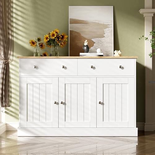 GYNGTLC Sideboard, Wohnzimmerschrank mit gravierter Textur, viel Stauraum GYNGTLC Sideboard, Wohnzimmerschrank mit gravierter Textur, viel Stauraum von GYNGTLC