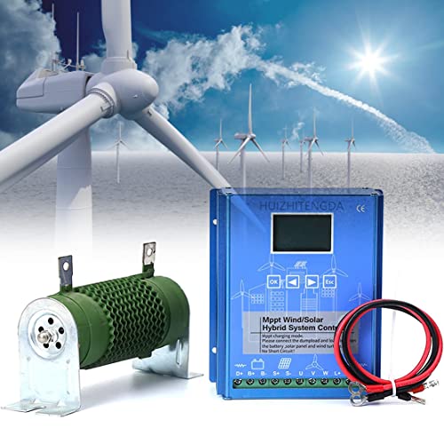 GYQSSD Wind Solar Hybrid Controller, 1000W/2000W/3000W/4000W Solar MPPT Solar Panels Generator Control System, MPPT Charge Boost Controller, Windturbinengenerator,3000W-12V von GYQSSD