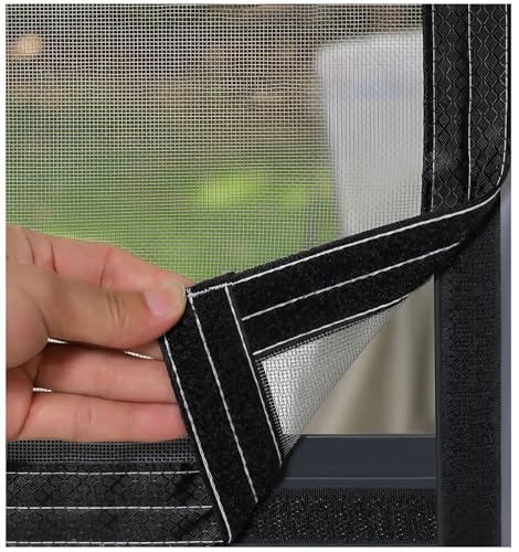 Edelstahl Katzenschutz Fenster Netz mit Selbstklebeband, Metall Katzennetz für Balkon Ohne Bohren, Transparent Fliegengitter Katzensicher für Terrassentür, Kellerfenster, Größe nicht verstellbar(110x1 Edelstahl Katzenschutz Fenster Netz mit Selbstklebeband, Metall Katzennetz für Balkon Ohne Bohren, Transparent Fliegengitter Katzensicher für Terrassentür, Kellerfenster, Größe nicht verstellbar(110x1 von GZGLZDQ