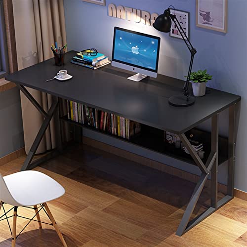 GZNXQEEK Bürotisch, Computertisch, Desktop-Schreibtisch für Zuhause, moderner Schreibtisch, Schreibtisch, Schlafzimmertisch, Arbeitstisch, ohne Stuhl, Arbeitstisch von GZNXQEEK