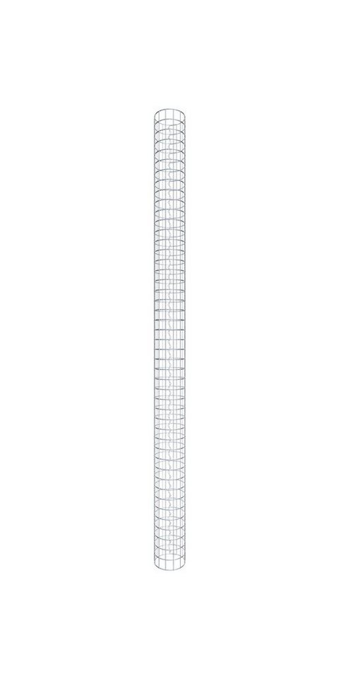 Gabiona Steinsäule Gabionensäule rund 22 cm Durchmesser, 230 cm Höhe, Maschenweite 5, (Gabionensäule rund 22 cm Durchmesser, 230 cm Höhe, Maschenweite 5 cm x 5 cm) Gabiona Steinsäule Gabionensäule rund 22 cm Durchmesser, 230 cm Höhe, Maschenweite 5, (Gabionensäule rund 22 cm Durchmesser, 230 cm Höhe, Maschenweite 5 cm x 5 cm) von Gabiona
