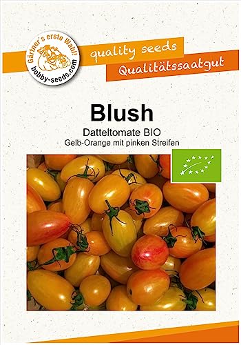BIO-Tomatensamen Blush Datteltomate Portion von Gärtner's erste Wahl! bobby-seeds.com