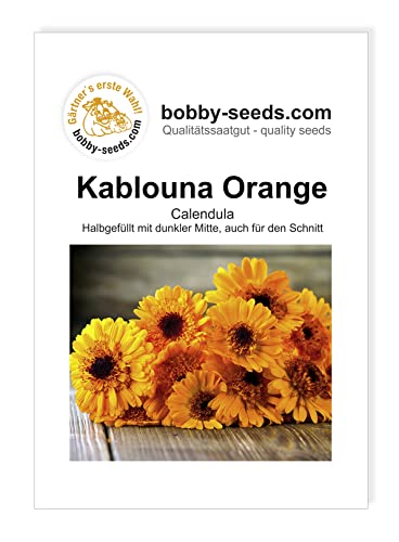 Blumensamen Kablouna Orange Calendula Portion von Gärtner's erste Wahl! bobby-seeds.com