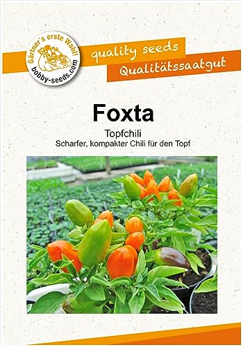 Paprikasamen Foxta Chili- Peperoni Portion von Gärtner's erste Wahl! bobby-seeds.com