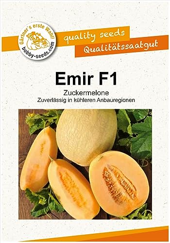 Melonensamen Emir F1 Zuckermelone Portion von Gärtner's erste Wahl! bobby-seeds.com